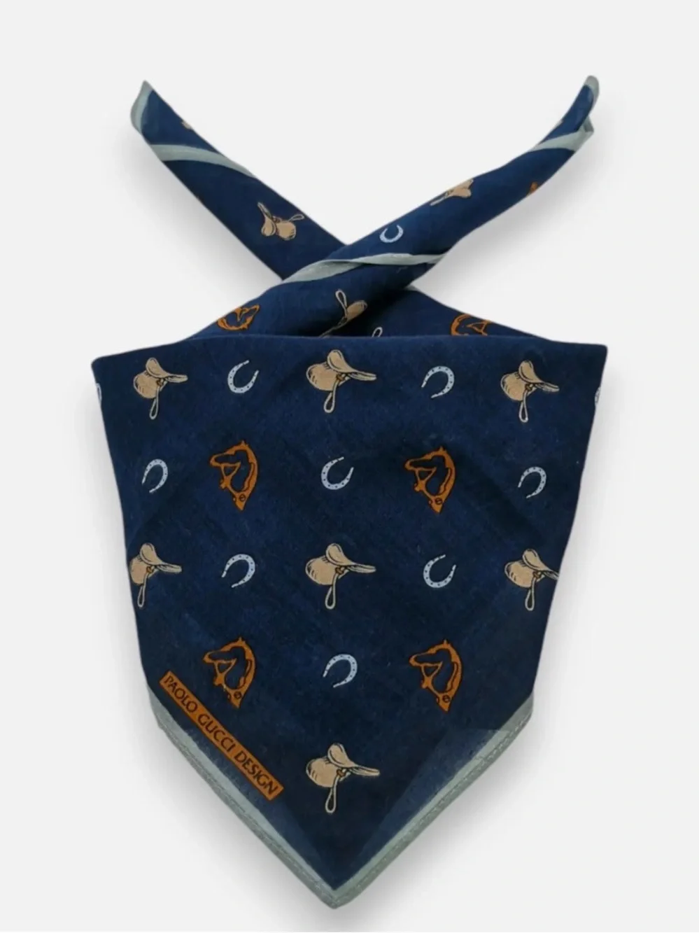 Paolo Gucci Cotton Handkerchief